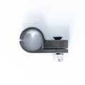 DeatschWerks Billet P-Clamp Titanium Finish for -10 PTFE and -8 CPE Hose 15.9mm Clamp ID