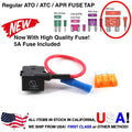 AGU FUSE HOLDER BAKELITE 8 GAUGE EACH