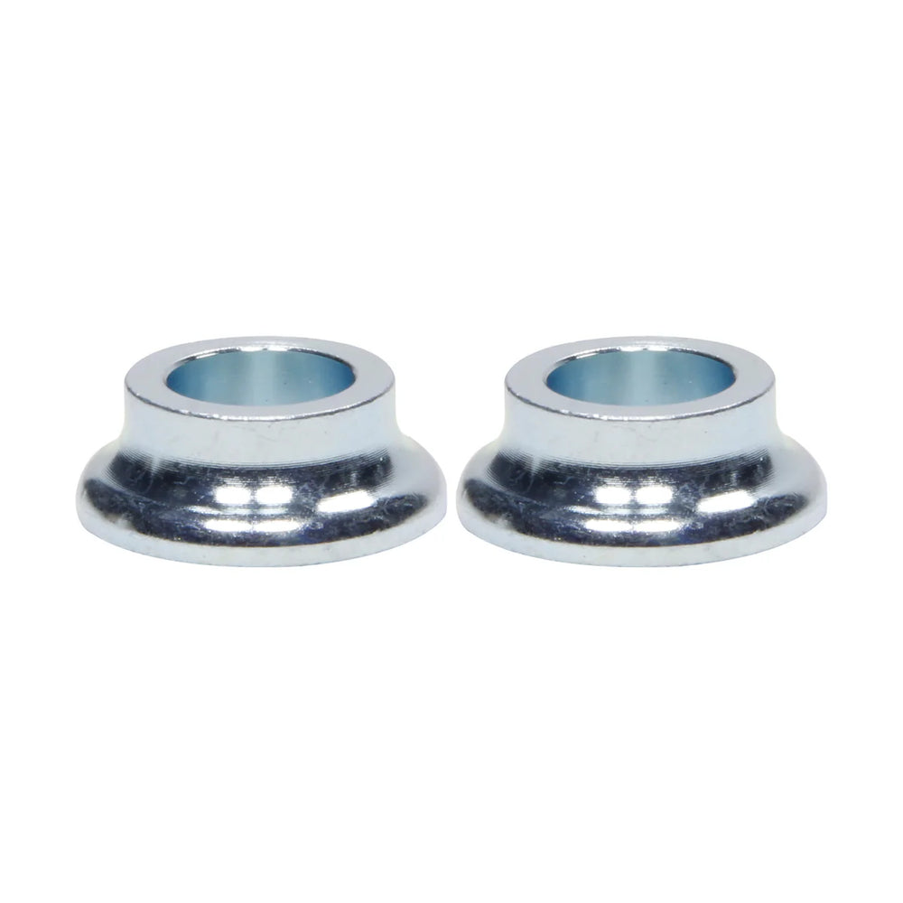Cone Spacers Steel 1/2in ID x 3/8in Long 2pk
