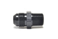 Russell Performance -8 AN to 3/8in NPT Straight Flare to Pipe (Black)