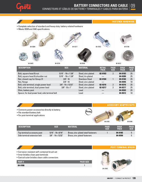 GROTE auto part