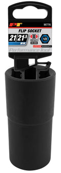 PERFORMANCE TOOL 1/2 IN. DR 21/21.5MM FLIP IMPACT SOCKET