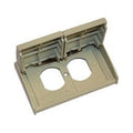 DUPLEX RECEPTACLE COVER IVORY