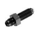 4AN Bulkhead Adapter Black Male Male Straight