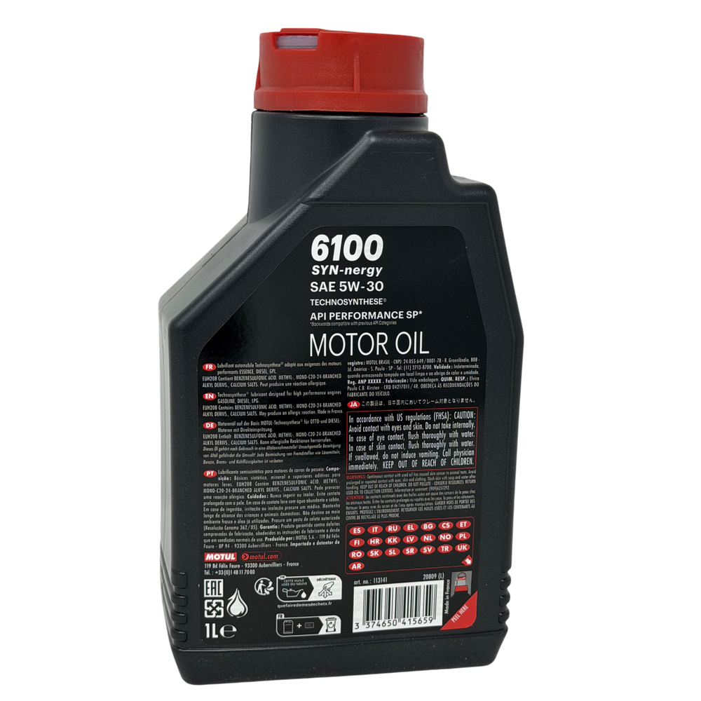 6100 SYN-NERGY 5W-30 12X1L