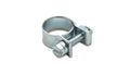 Vibrant Fuel Injector Style Mini Hose Clamps 15-17mm clamping range Pk of 10 Zinc Plated Mild Steel