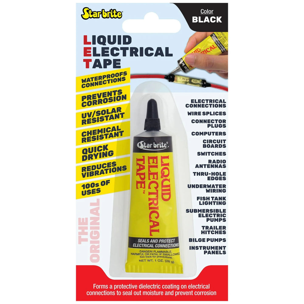 LIQUID ELECTRICAL TAPE BLACK 1 OZ.
