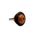 AMBER ROUND PCRATED LED MARKER LIGHT