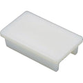 WHITE SWITCH LABEL W/ BLACK IMPRINT