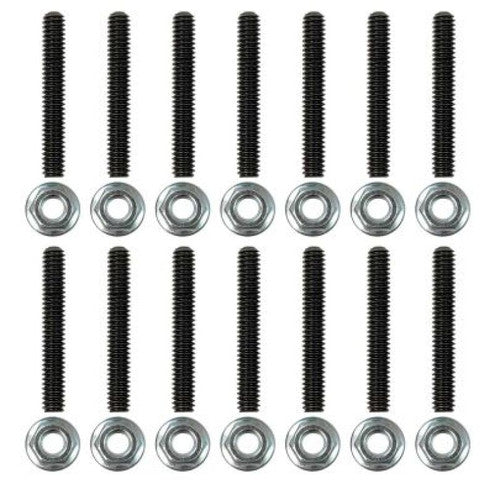 Moroso Pontiac Valve Cover Stud Kit w/ Broached Studs/Washers/Nylock Nuts