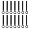 Moroso Pontiac Valve Cover Stud Kit w/ Broached Studs/Washers/Nylock Nuts