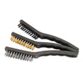 BikeMaster 3-pc Nylon/Wire Brush Set