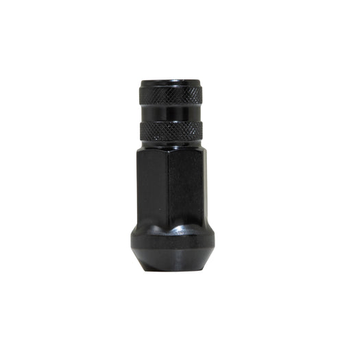 Gorilla FORGED STEEL RACING LUG BLACK CHROME OPEN END 1/2in Single Nut