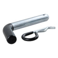 5/8in Hitch Pin & Clip Zinc w/Rubber Grip