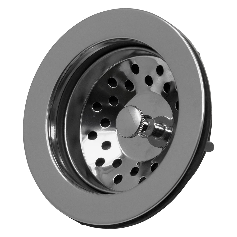 31/2IN PLASTIC BASKET SINK STRAINER SS