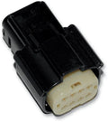NAMZ 07-23 V-Twin VRSAW/CR/CX Models Molex MX-150 8-Position Female Connector - Blk (HD 72479-07BK)