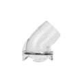 SEWER FITTING CDO 2 CLEAR 45 DEGREE HOSE ADAPTER