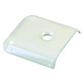 (DPN) VINYL END CAPS METAL ALUMINUM (4 PK)