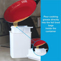 GREASE STORAGE CONTAINER REPLACEMENT BAGS 5 PK (ENG/FR)