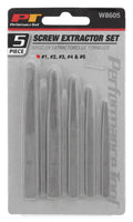 5 PC SCREW EXTRACTOR SET