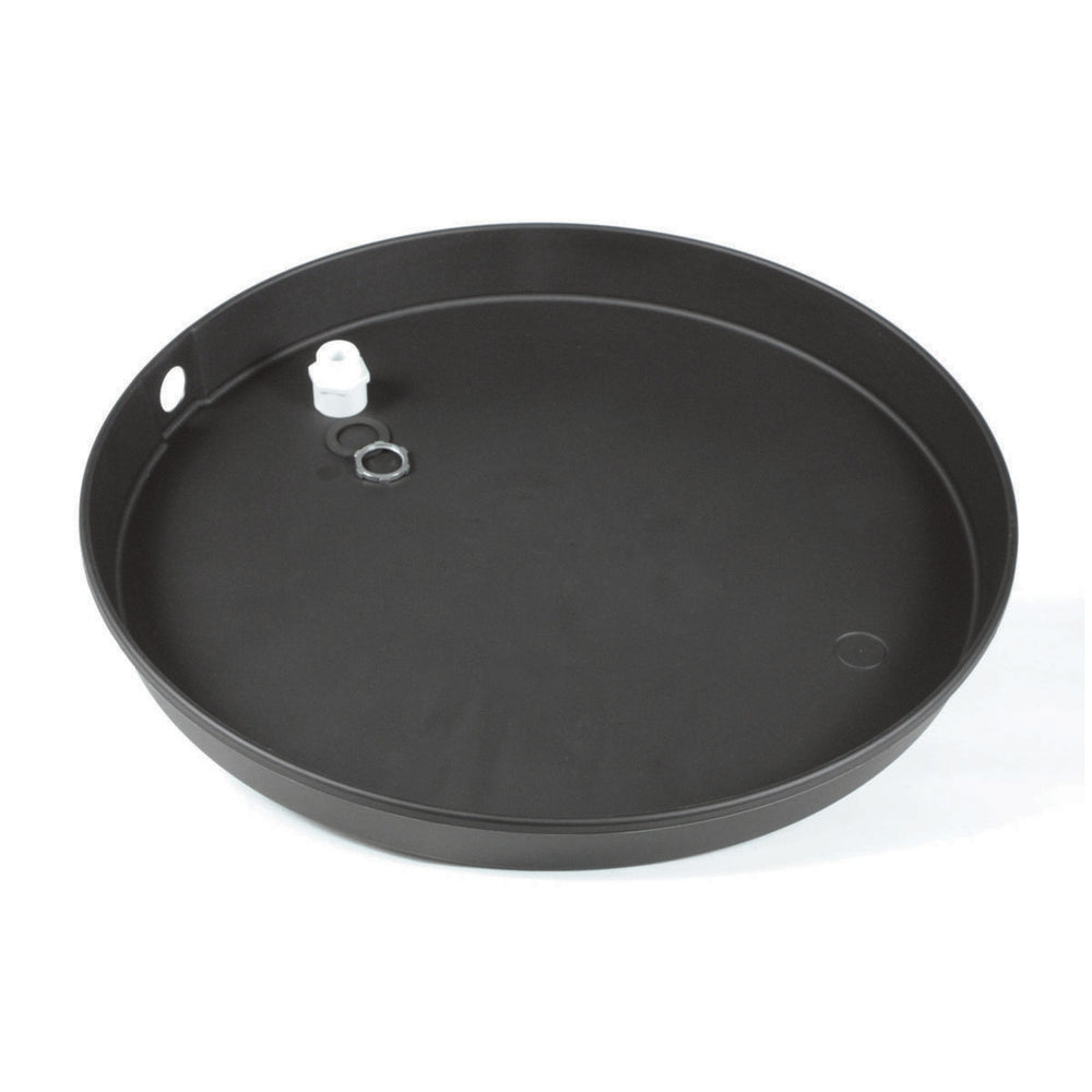 WH DRAIN PAN - 20' ID PLASTIC W/PVC