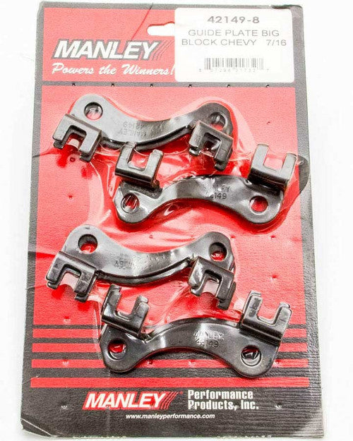 Manley 7/16in Black Oxide Pushrod Guide Plate
