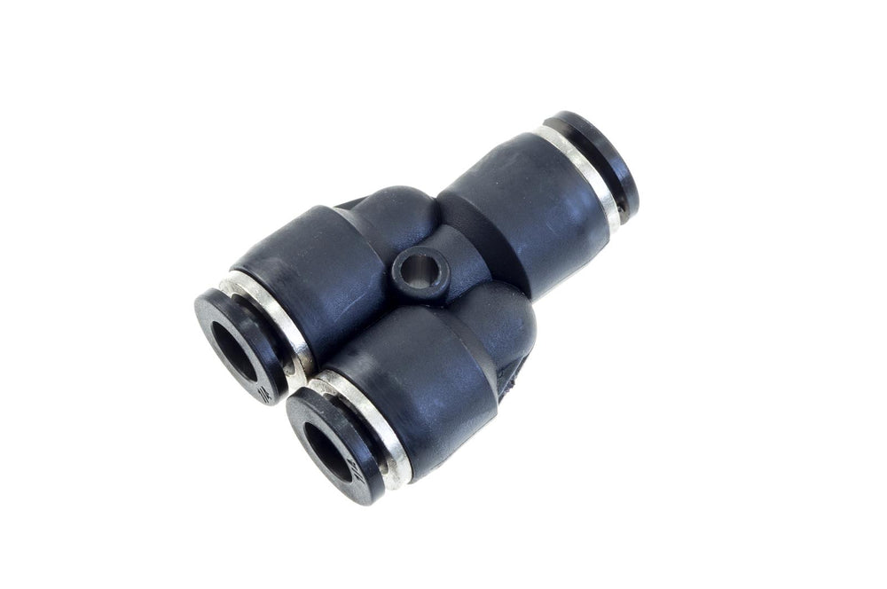 5/32IN VACUUM FITTING Y UNION (5/32IN TO 5/32IN) PUSH TO CONNECTBLACK