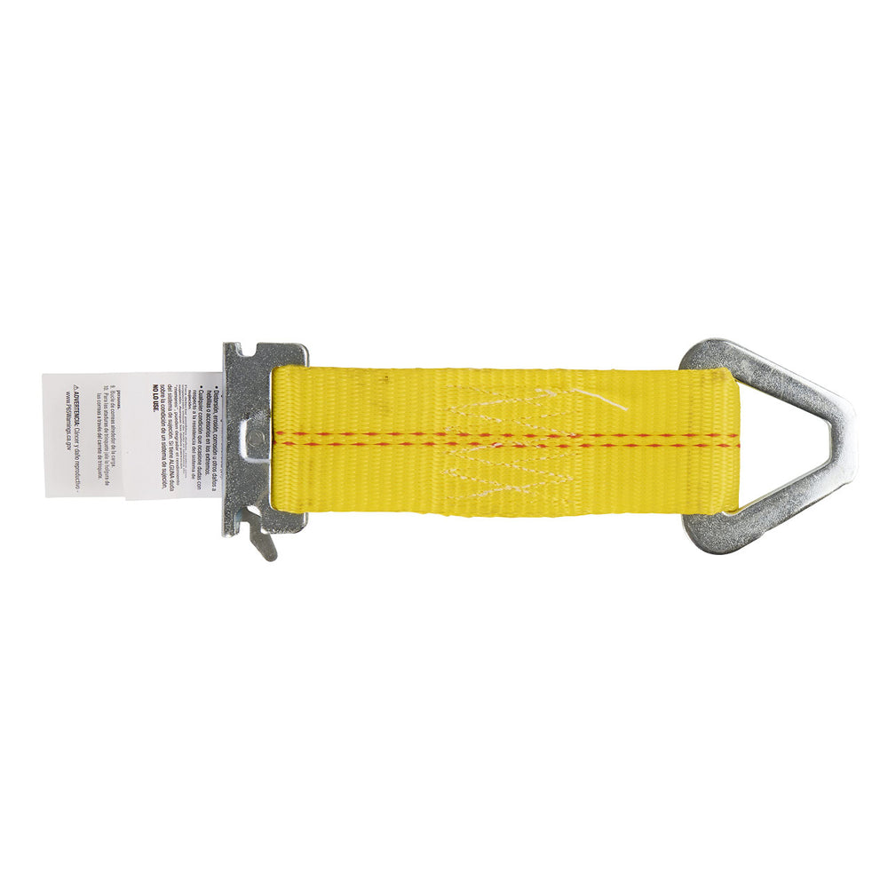 7'E-TRK TIE OFF STRAP D-RING 2K LBS
