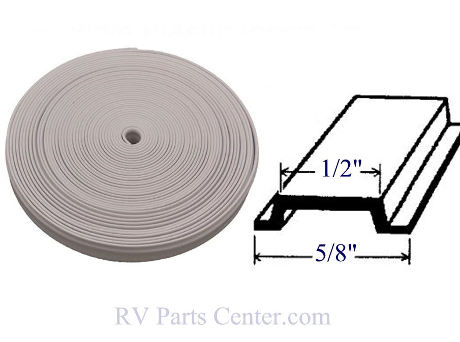 25 FT FLEXIBLE SCREW COVER COLONIAL WHITE