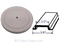 25 FT FLEXIBLE SCREW COVER COLONIAL WHITE