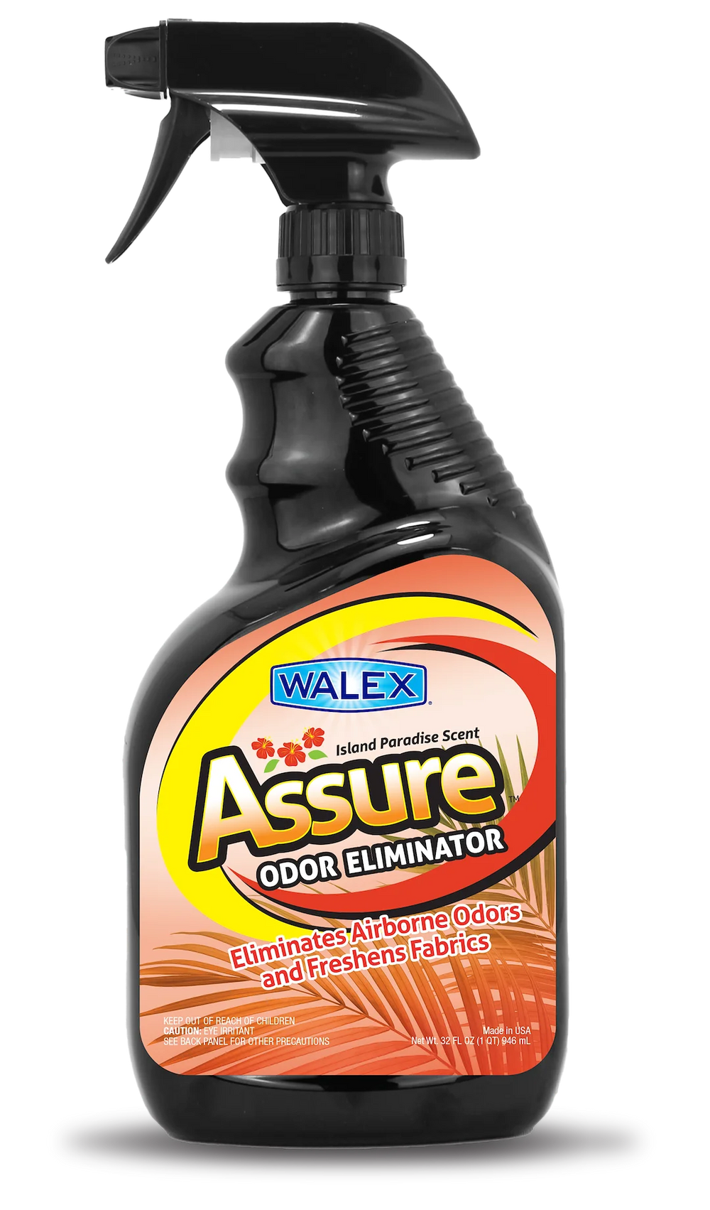 ASSURE ODOR NEUTRALIZING SPRAY 32OZ ISLAND PARADISE