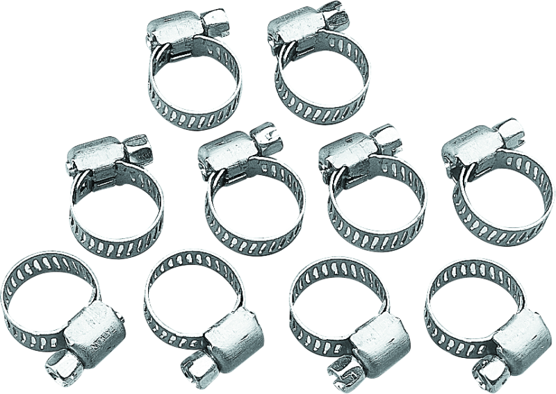Bikers Choice Stainless Steel Mini Clamp 10 Pk