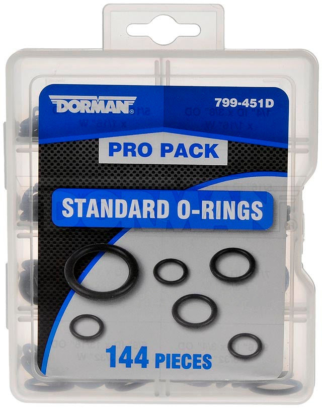 PRO PACK STANDARD ORINGS 144 PIECES