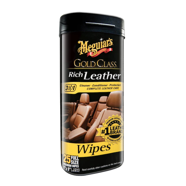 GOLD CLASS RICH LEATHER 25WIPES