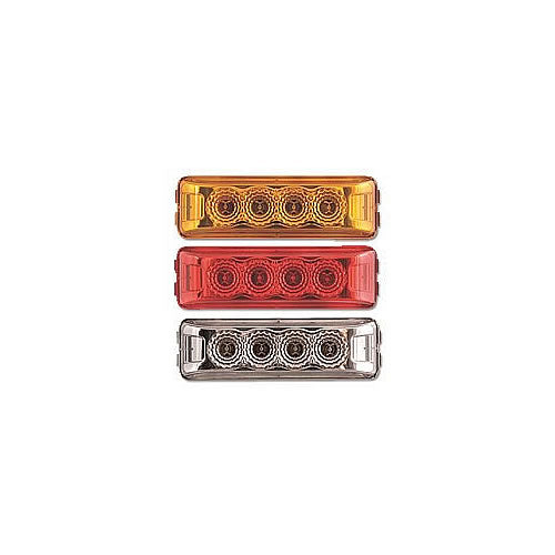 LED MIROFLEX THIN LINE;4 DIODE;RED