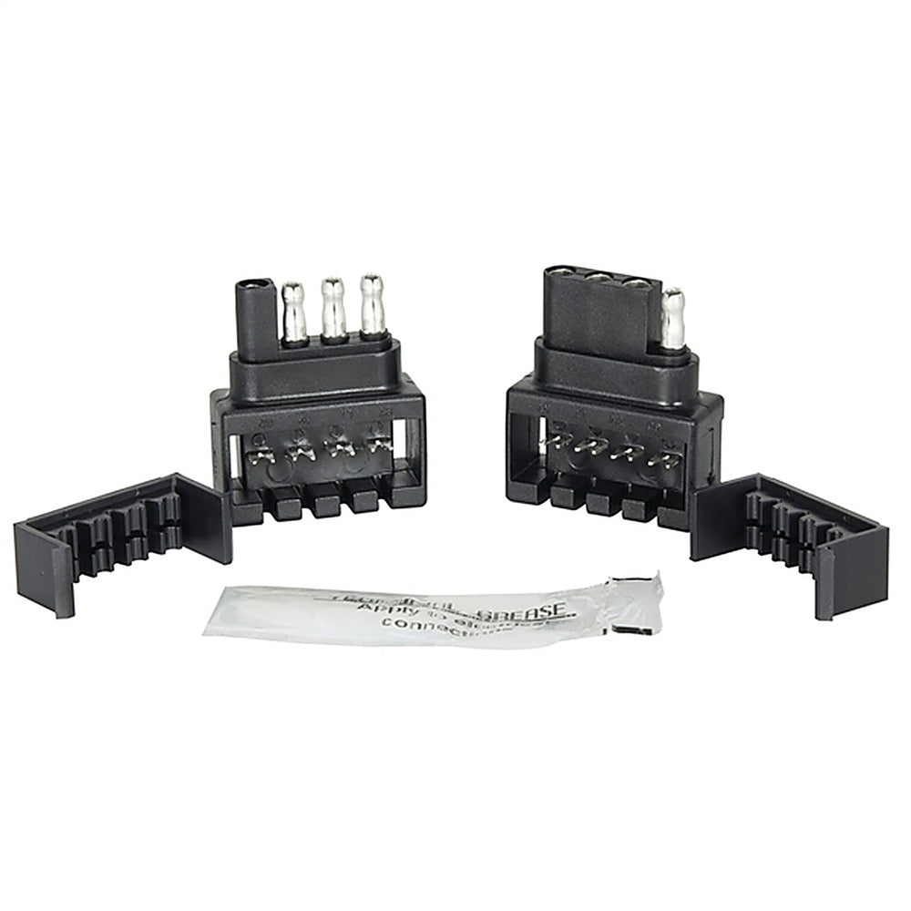 Wiring Connector: Quick Fix Flat; repairs and or replaces damaged 4-flat