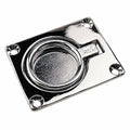 CHROME BRASS RING PULL - SMALL