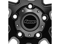 SATIN BLACK CAP 5X5.5