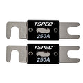 250 AMP ANL FUSES NICKEL PLATED2 PACK V8 SERIES