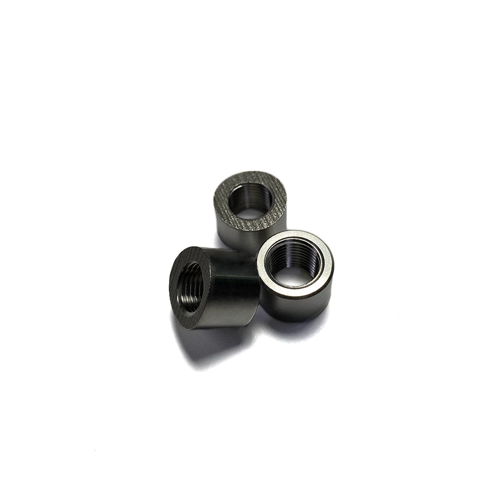 Stainless Bros 3/8in NPT Sensor Bung 1in to 5in Tubing - Stainless