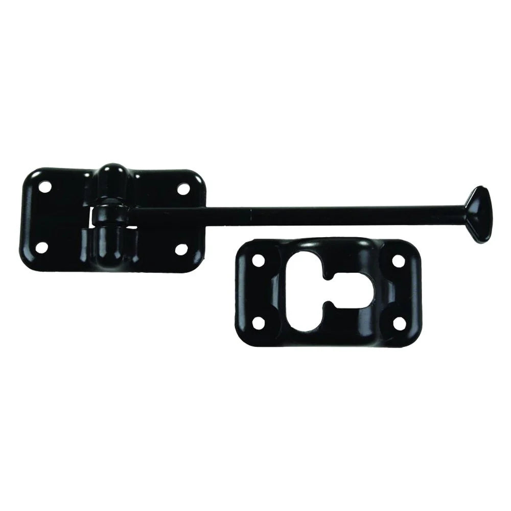 6IN TSTYLE DOOR HOLDER BLACK
