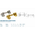 BRASS DOOR HOOK 2