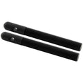 Aluminum Hood Pins 3/8in Black 2pk
