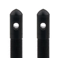 Alum Hood Pins 1/2in w/ 3/16in Hole 2pk Black