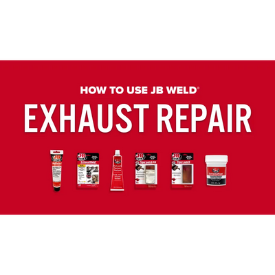 J B Weld exhaust