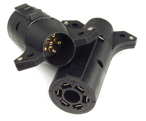ADAPTER 7 WAY RV TO 6 POLE AUXILLI