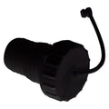 GRAVITY WATER FILL CAP/STRAP/SPOUT BK