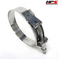 HPS Performance Stainless Steel T-Bolt Clamp SAE for 1.25 1.38 ID hose - Effective Size: 1.61 -1.77