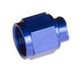 06 TWO PIECE AN/JIC FLARE CAP NUT BLUE
