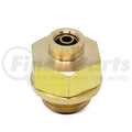 MALE PUSH-LK CONN BRS 1/4T X M16 TH